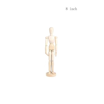 Amazoncom Videopup 8 Inches Wooden Human Mannequin Unisex