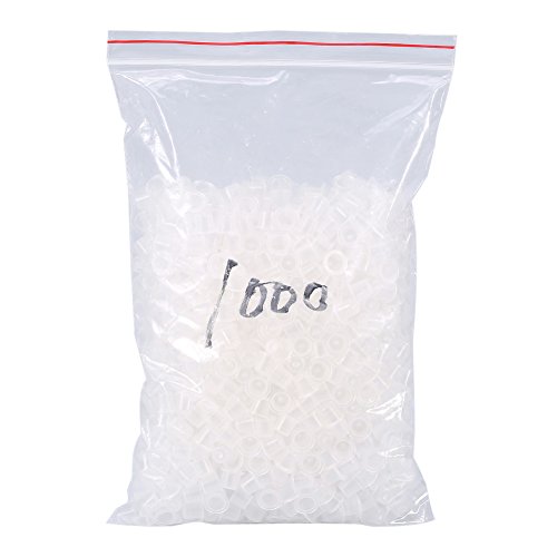 1000Pcs/Bag Tattoo Ink Cap Cup Plastic Microblading Pigment Accessories Holder Container for Tattoo Machine, Tattoo Supplies, Tattoo Needles, Tattoo Kits(S)
