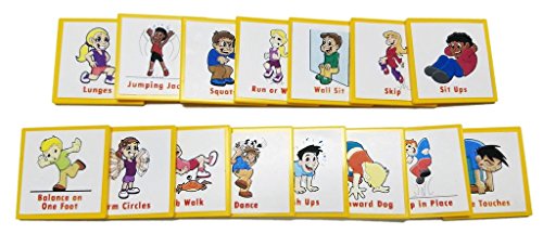 Kenson Kids Movez Supplemental Exercise Pack for The â€œI Can Do It!â€ Charts