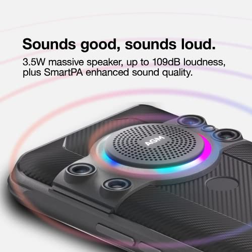 AGM H5 Pro Rugged Smartphone (2023 Upgraded), Rugged Phone, Rugged