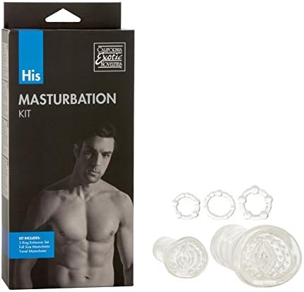 California Exotics His Masturbation Kit, Transparent - Image 3