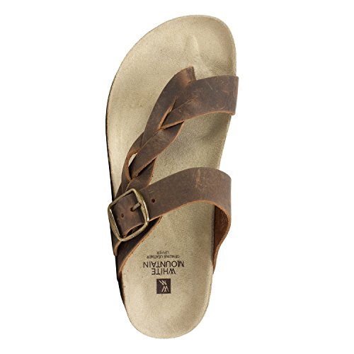 white mountain crawford thong sandal