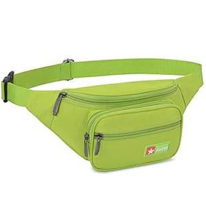 AirZyx Waterdichte heuptas voor dames en heren, voor reizen en sport, heuptas voor dames en heren, sport, heuptas…