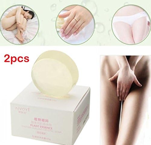 2pcs Active Enzyme Crystal Soap Body Whitening Perineum Armpit Odor Melanin Remover by ShopIdea