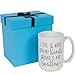 MiKoSoRu I Love to Wrap Both My Hands Around It and Swallow | Gag Gift and Funny Gift | 15 Oz Ceramic Funny Coffee Mug | Gift Wrapped