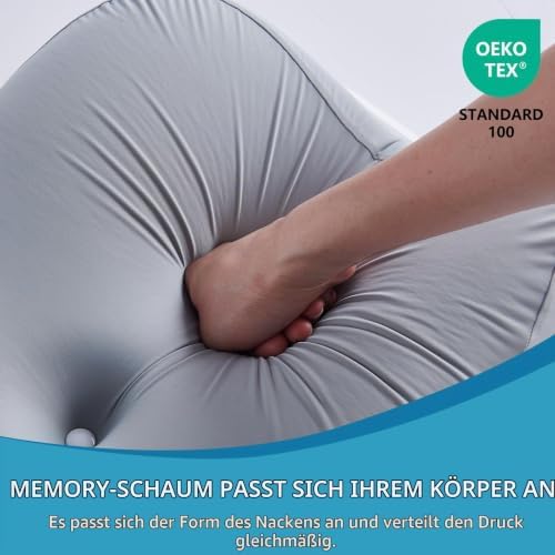 Ergonomisch Nackenkissen, Hochdichtes Seitenschläferkissen