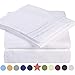 TEKAMON Premium 4 Piece Bed Sheet Set 1800 Thread Count Bedding 100% Microfiber Polyester - Silky Soft, Warm, Breathable, Cooling, Wrinkle Free - 10-16