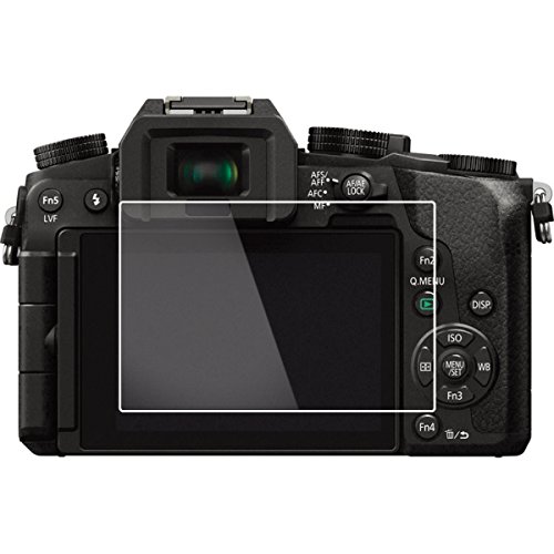Foto&Tech 2 Sets Clear HD LCD Screen Protector Compatible w/Panasonic Lumix DMC-G8 G7 G85 GX85,DC-G9,DMC-GX7 Mark II,GX8 LX10 LX9 FZ300 FZH1,Fujifilm X70,Leica SL (Typ 601) LCD Monitor Bubble Free