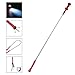 Claw Magnetic Pick-up Tool, GOCHANGE LED 4 Claws Flexible Spring Claw/Magnet Grab Grabber Fingers Prongs 24'' with Bright LED light for Trash/Litter Pick up, Garden Nabber, Disabled, Arm Extension