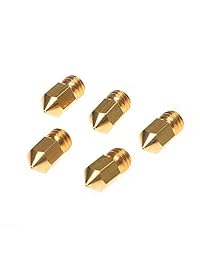 cctree 10pcs 0,4 mm MK8 Extrusora Boquilla para impresora 3d Makerbot Creality CR 10 cr 10s S4 S5