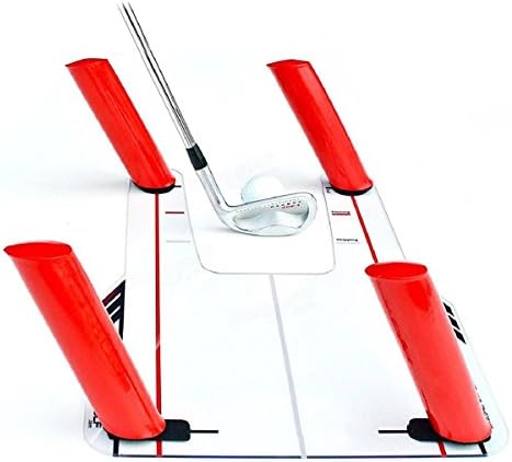 Golf swing speed training set - baseboard and four rods