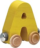 NameTrain Bright Finish Letter Cars - A (Colors may vary)