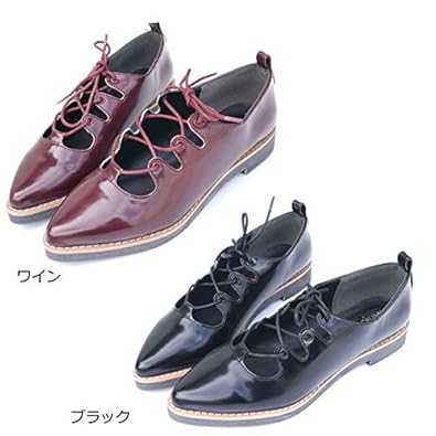 綺麗なレース アップ シューズ レディース ブランド 人気のファッション画像