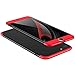 Samhe iPhone 6 Plus Case, 3 In 1 Ultra-Thin Hard Cover 360 Degree Protection For Apple iPhone 6 Plus (Red + Black)