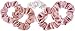Velvet Hair Scrunchies for Women- 5 pack Velvet Scrunchie for Ponytails, Braids and Buns (Matte Velvet Blush)