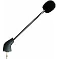 NewTH Replacement Game Mic for Post-2021 2nd Version Wired Kingston HyperX Cloud II Gaming Headset, 3.5 mm Jack