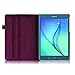 Fintie Rotating Case for Samsung Galaxy Tab A 8.0 (2015 Old Model), Premium PU Leather 360 Degree Swivel Stand Cover Auto Sleep/Wake for Galaxy Tab A 8.0 SM-T350/P350 2015, Purple