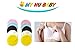 My Nu Baby Nursing Pads 10 pack Bamboo Reusable Washable with Mesh Laundry Bag