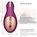 UTIMI Clitoral Vibrator Silicone Clitoris Stimulator Extremely Powerful Motors Rechargeable Massager with 10 Modes Adult Sex Toys for Women