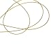 Shappy Metallic Cord Jewelry Thread Craft String Lift Cord for Jewelry and Craft Making, Gold, 100 Meters/ 109 Yards
