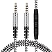 3.5mm Audio Cable,LANMU Replacement Audio Cable for Skullcandy Crusher Aviator 2.0,3.5mm AUX Cable, Stereo Audio Cable with Mic and Volume Control for Headphone/iPhone/iPad/Car Stereo-4.6ft/1.4m primary