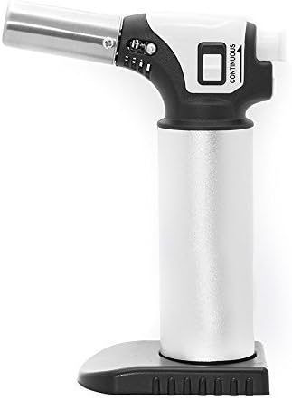 Culinary Torch Kitchen Torch Creme Brulee Troch Cooking Torch Butane Torch Chef Professional Crème Brûlée Blow Torch With Safety Lock Handheld Food Torch For Cooking Steak Welding