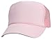 Trucker Cap Mesh Hat with Solid Colors and Adjustable Strap and Small Braid