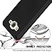 Galaxy J7 (2015) Case,Galaxy J7 Case,SENON Slim-fit Shockproof Anti-Scratch Anti-Fingerprint Protective Case Cover for Samsung Galaxy J7 Neo J700,Black