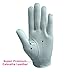 FINGER TEN Women’s Leather Golf Glove with Ball Marker Extra Grip 1 Pack, Left Right Hand Pink Fit Woman Girl, Size Small Medium Large XL (Small, Left)
