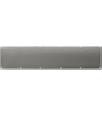 Plaque De Protection (kickplate) Noir Pour Portes - Dimensions 10 X 34.5 Pouces - Plastique Lourd - Neuf