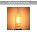 Klarlight 4 Watt LED T10 Tubular Bulb, Vintage Edison Style T10 COB LED Filament Light Bulbs, Warm White E26 Medium Screw Base Tube Light, 40 Watt Incandescent Bulb Replacement (2-Pack)