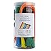 Nylon Zip Ties Kit, Multi-Purpose Self-Locking Cable Tie Wire Wraps 650 Pieces 4 6 8 11 inch