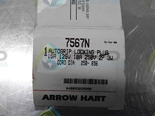 ARROWHART 7567N AUTOGRIP LOCKING PLUGNEW IN BOX