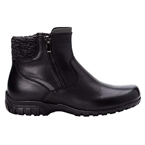 Propét Womens Darley Fashion Boot, Black, 6.5 Narrow US