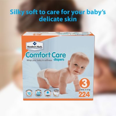 members mark diapers size 6