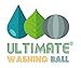 ULTIMATE WASHING BALL: Bio-Ceramic Washing Ball, Detergent-free, Reusable for 2,000 loads, Non-Toxic, Natural Laundry Ball