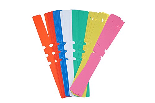 Bilipala 60pcs Plastic Wrap Around Hanging Plant Tree Tags Nursery Garden Labels