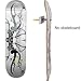 YYST Skateboard Floating Deck Display Wall Mount Rack Holder Hanger - No Board - Hardware Included -6/PK