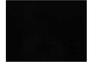 QINHRETUO 9.4"x12.2" 3-Ply Guitar Pickguard DIY Blank Guitar Bass Pickguard Material Scratch Plate Sheet Backplate for Strat Tele Precision Jazz Bass Electric Guitar (black)