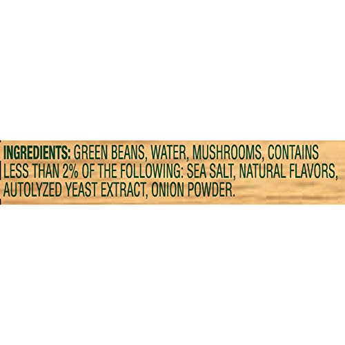 Del Monte Canned Savory Green Beans with Mushrooms, 14.5 Ounce (Pack of