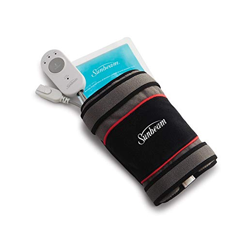 Sunbeam Heating Pad Wrap for Joint Pain Relief with Frozen Pack, Auto