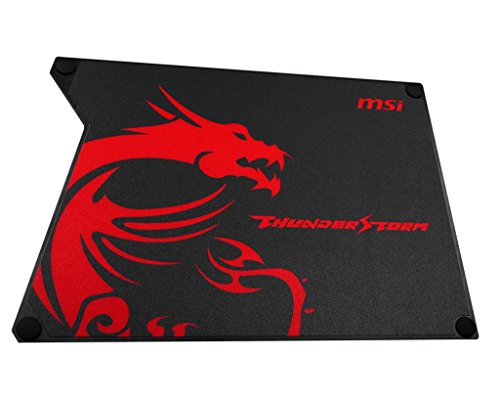 MSI | Gaming Accessories MSI Thunderstorm Aluminum Gaming Mouse Pad