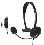 Creazy Wired Headset Headphone Earphone Microphone for Sony PlayStation 4 PS4 Game