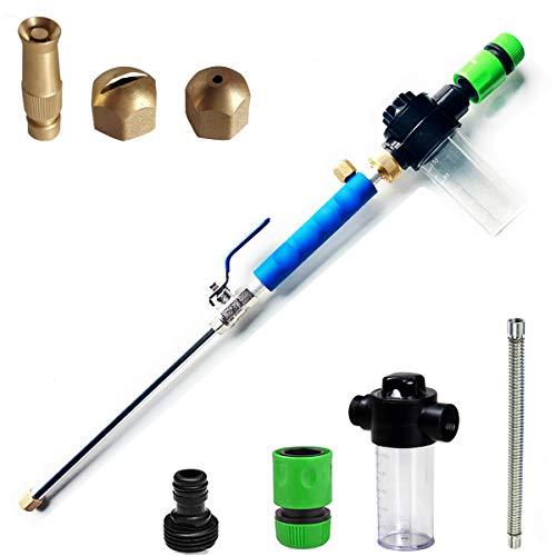 Pressure Washer Extension Spray Wand, Hydro Jet Power Washer Wand, Magic High Pressure Wand