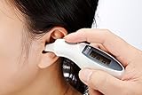 Beauty Flower(TM) Infrared Non-contact Digital Electronic Ear Thermometer for Baby,kids,children & Adult,Temperature Measurement in Fahrenheit.home Medical Tool,safety First.