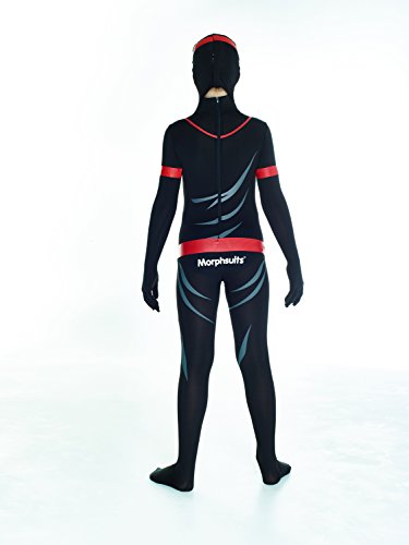 Ninja Kids Morphsuit Costume - size Large 4'-4'6 (120cm-137cm)