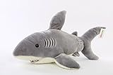 YUNNASI Giant 100cm Soft Stuffed Sea Animal Shark Plush Toy Valentine Day Gift