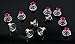 Hair Accessories Rhinestones Hair Spirals Clips For Women Pack of 12