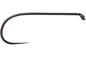 Eupheng 100pcs Plus Best Barbless Competition Fly Fishing Hook Collection, Dry Nymph Strimp&Pupa, Pupa jig Fly Hooks High Carbon Competition Hook