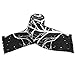 Women and men's Modal Super Soft Oblong Scarf 7312 Inches (black)